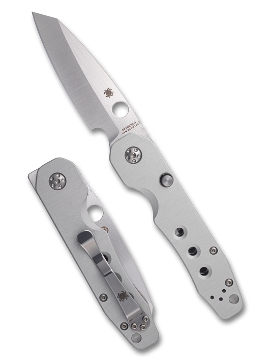 Smock Exclusive - Satin Cruwear Blade, Satin Aluminum Scales PREORDER (May 12)