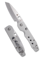 Smock Exclusive - Satin Cruwear Blade, Satin Aluminum Scales PREORDER (May 12)