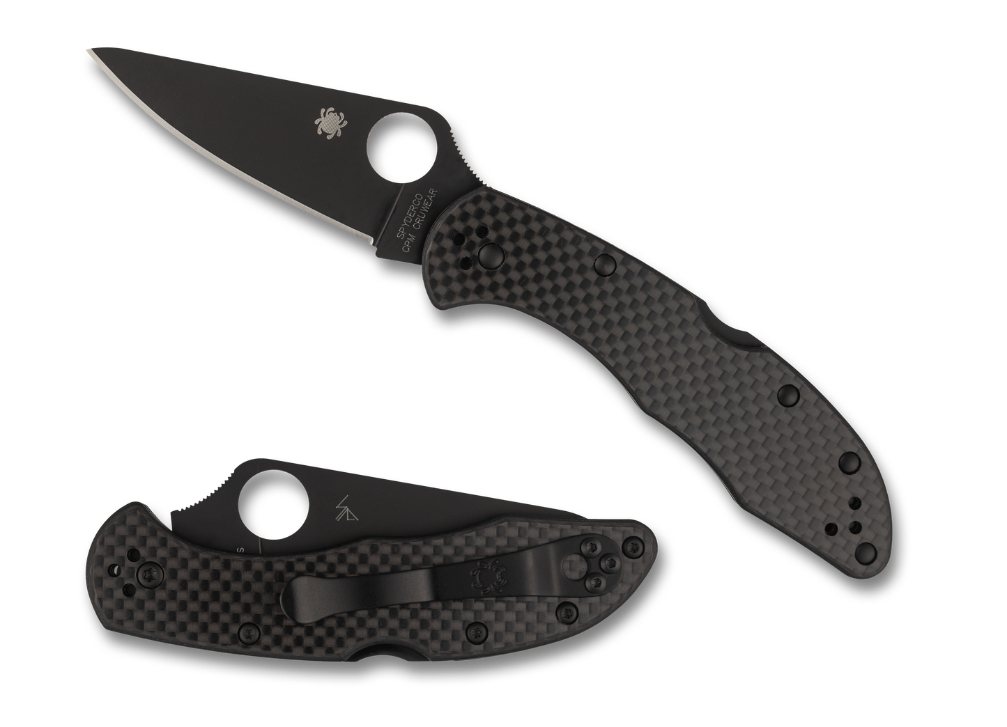 Spyderco Delica, Carbon Fiber + CruWear (Pre-Order)