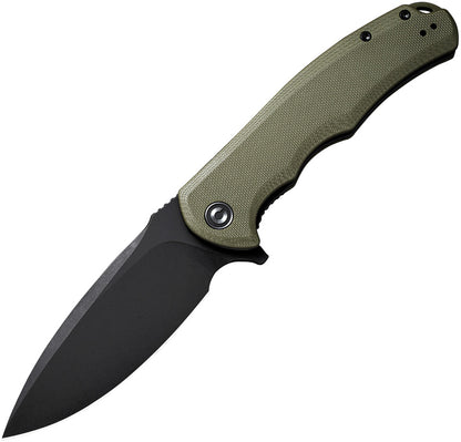 Praxis Linerlock Green G10