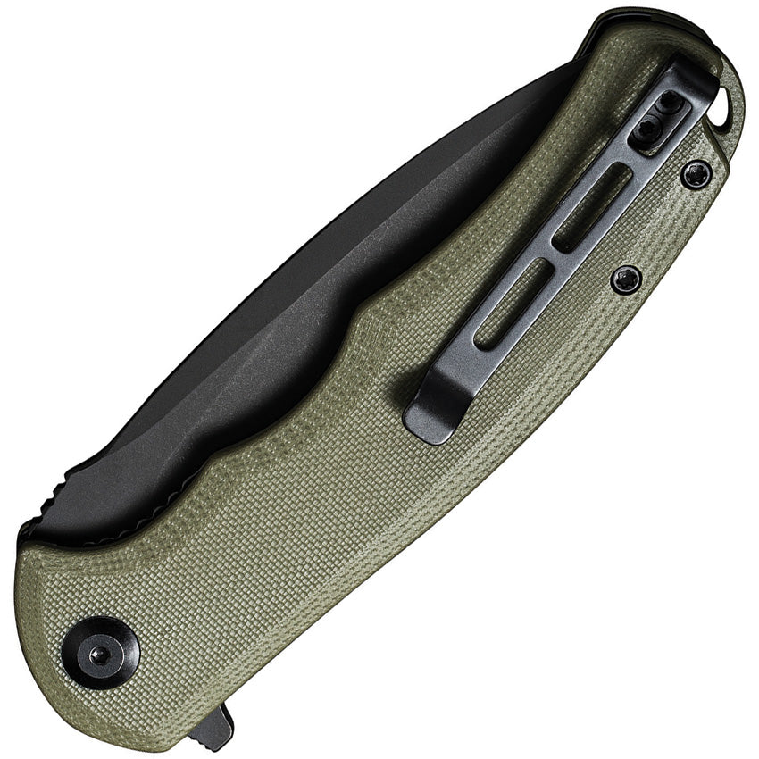 Praxis Linerlock Green G10