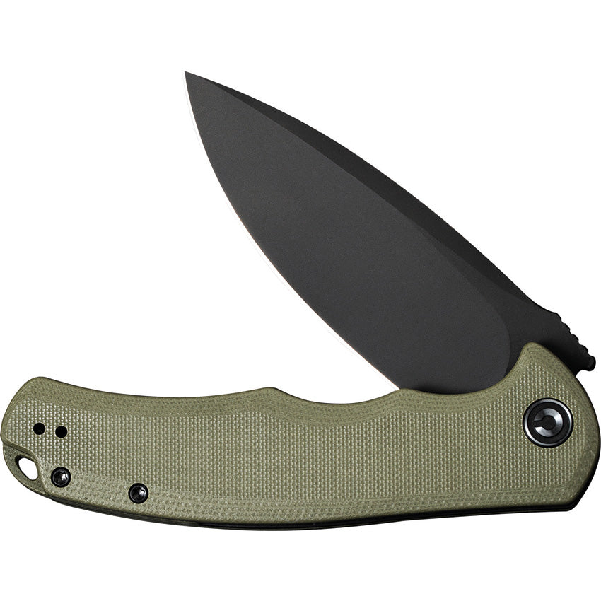 Praxis Linerlock Green G10