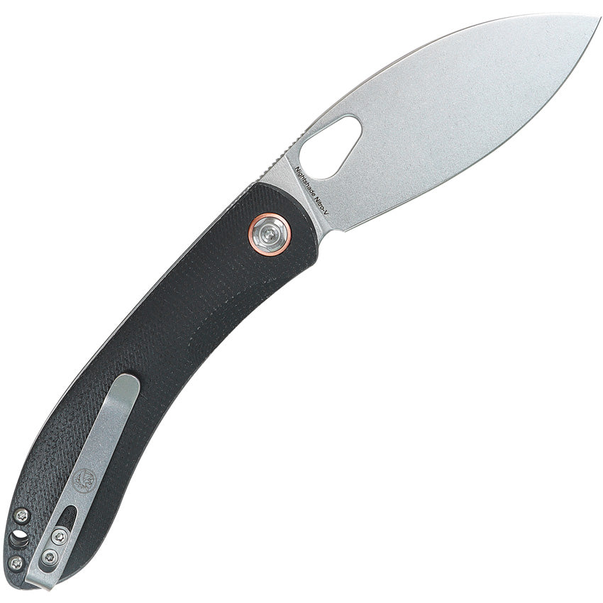 Nightshade TH (Thumb hole) Linerlock Black