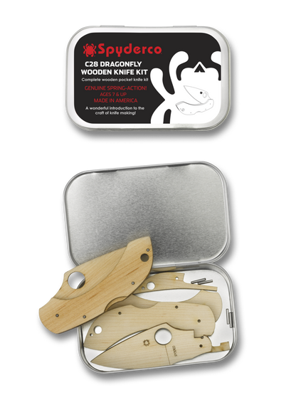 Wooden Spyderco Kit